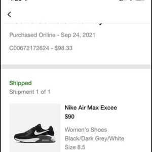 Woman’s Nike shoes